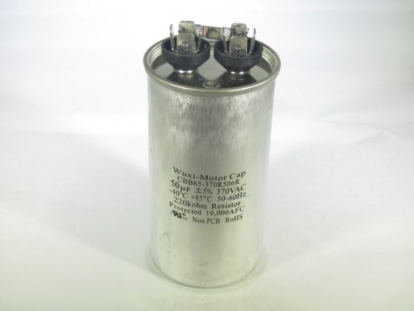 Ice O Matic 9181009-27 Run Capacitor CBB65-370R506R 50 uF 370 VAC