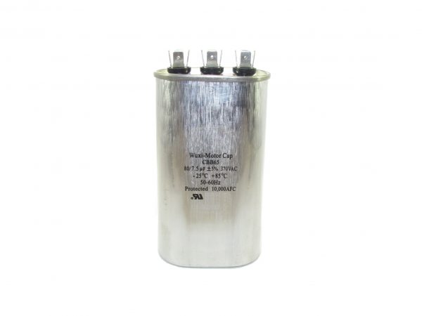 CBB65-370V07E80 7.5+80 uF 370 VAC Capacitor