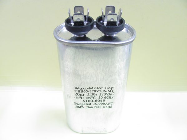CBB65-370V206-M1 20 uF 370 VAC Capacitor 6100-6049