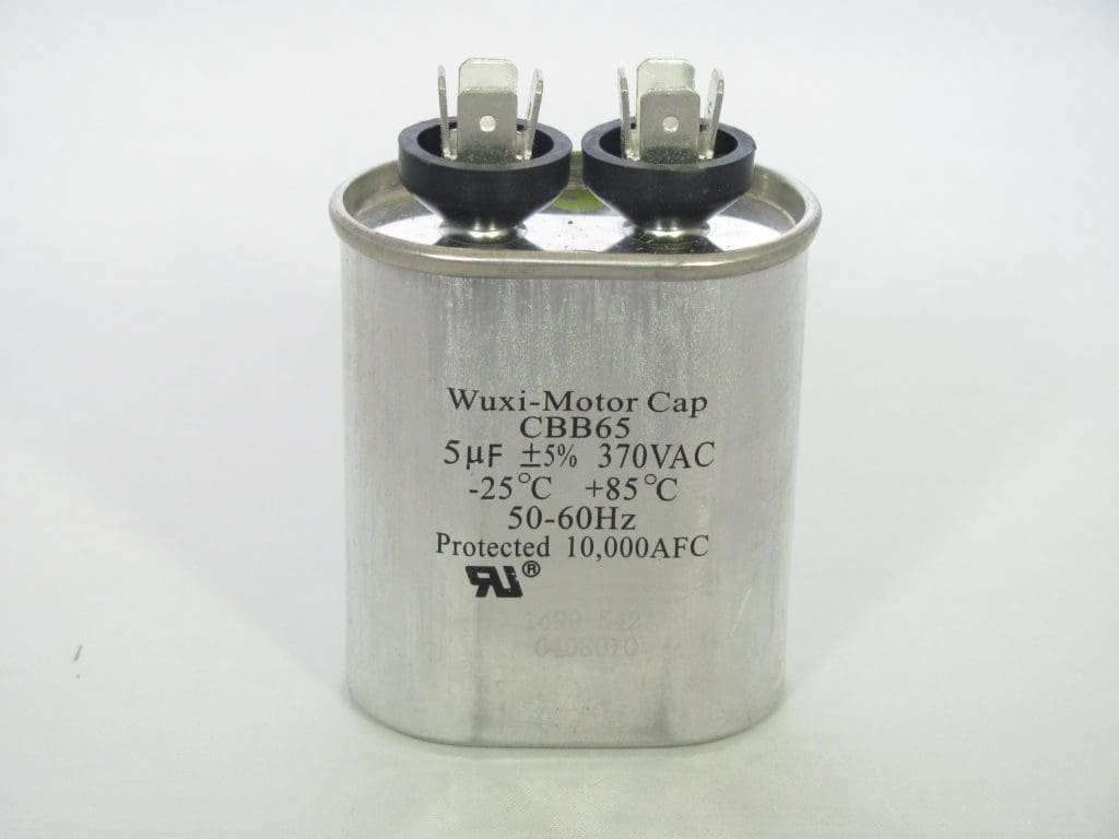 Condensatore Di Spunto CBB65-450V155A 1.5µF 370-450V AC – Alta Qualità, Motor Capacitors Inc.