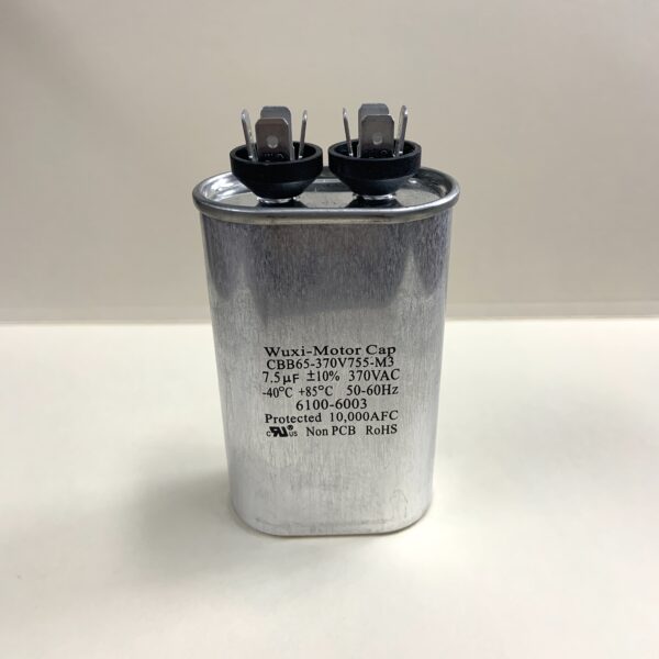CBB65-370V755-M3 7.5 uF 370 VAC Capacitor 6100-6003