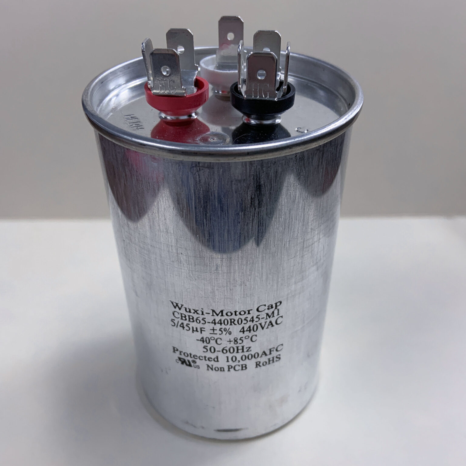 CBB65440R0545M1 5+45 uF 440 VAC Capacitor 651405 Capacitor Industries