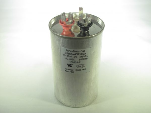 CBB65-440R1050A 10+50 uF 440 VAC Capacitor 100335-21