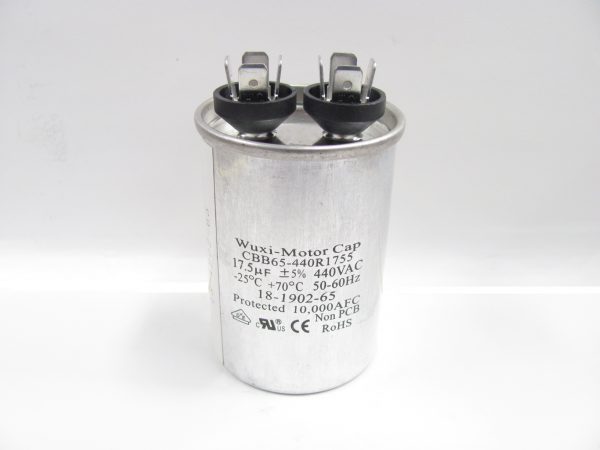 Scotsman 18-1902-65 Run Capacitor CBB65-440R1755 17.5 uF 440 VAC  12236