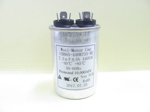 CBB65-440R755-M2 7.5 uF 440 VAC Capacitor 12107