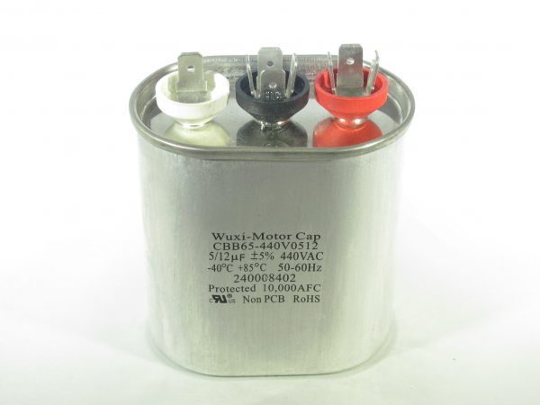 CBB65-440V0512 5+12 uF 440 VAC Capacitor 240008402
