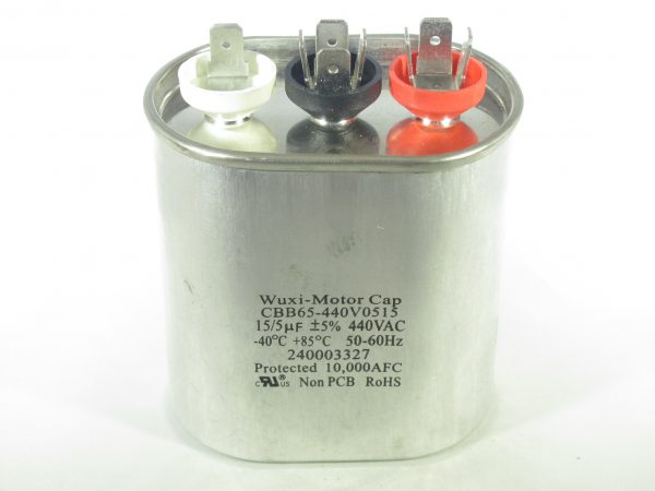 CBB65-440V0515 5+15 uF 440 VAC Capacitor 240003327