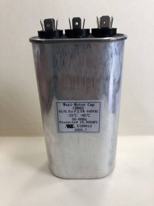 CBB65-440V0645 6+45 uF 440 VAC Capacitor