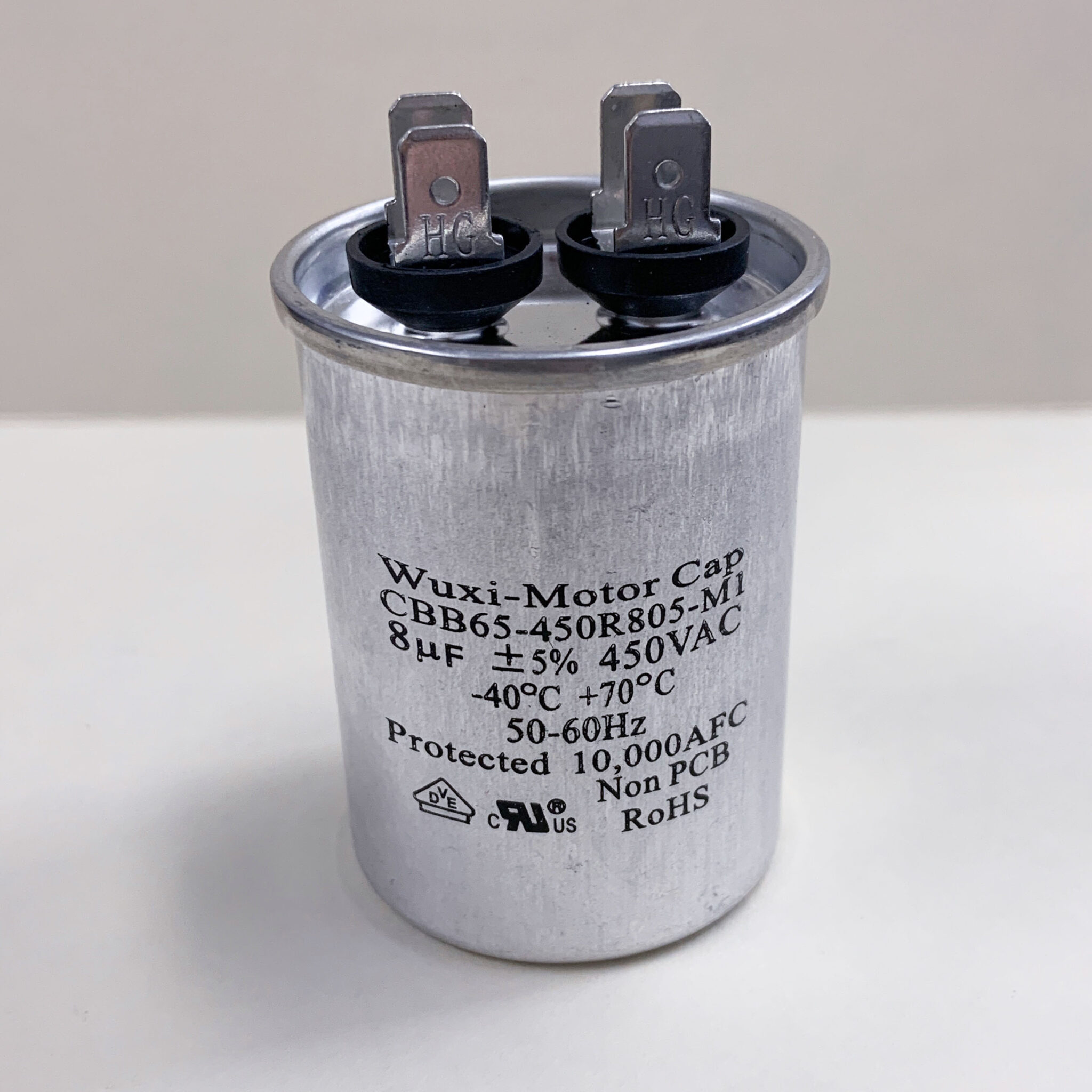 CBB65-450R805-M1 8 uF 450 VAC Capacitor - Capacitor Industries
