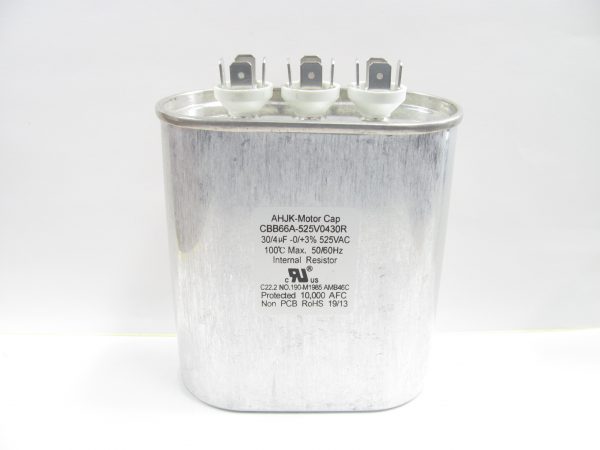 CBB66A-525V0430R 4+30 uF 525 VAC Capacitor