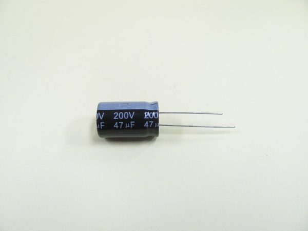 CD11H-2D470M12.5X20 47 uF 200 VDC Capacitor