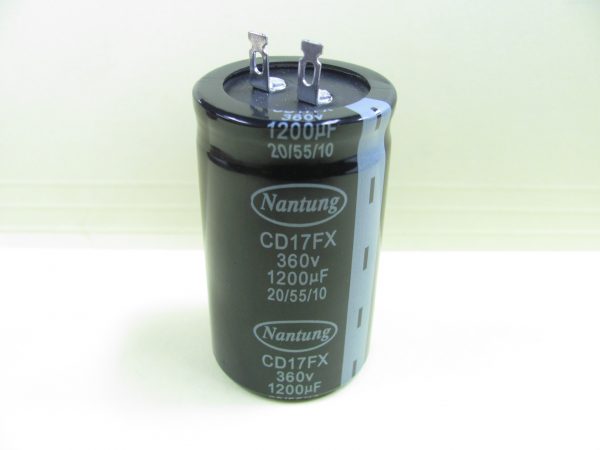 CD17FX-2X122M35X61 1200 uF 360 VDC Capacitor