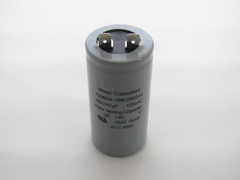 CD60A1BE200240 200240 uF 125 VAC Capacitor Capacitor Industries
