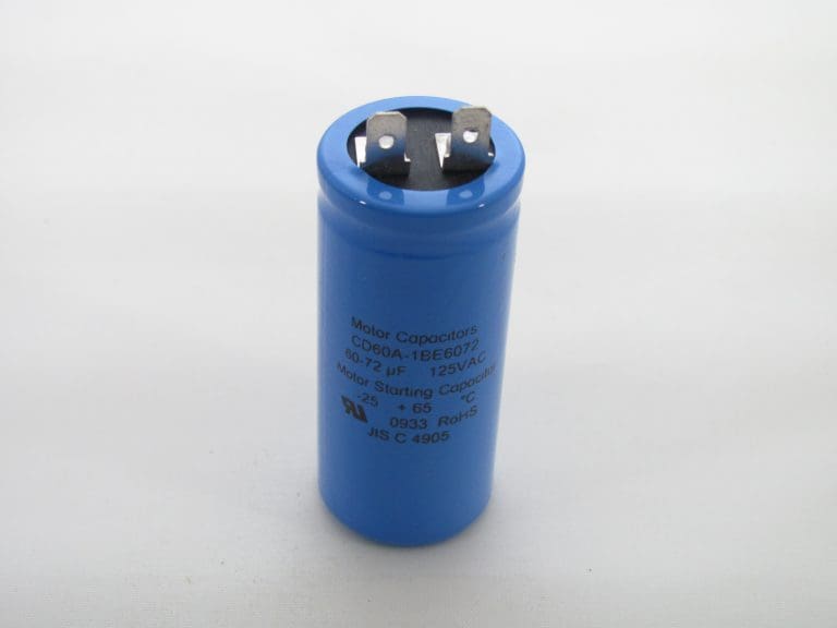 CD60A-1BE6072 60-72 uF 125 VAC Capacitor - Capacitor Industries