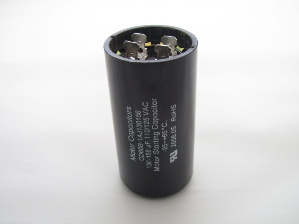 CD60B-1AJ130156 130-156 uF 110 VAC Capacitor 1012C