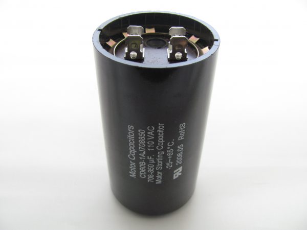 CD60B-1AJ708850 708-850 uF 110 VAC Capacitor 1028C