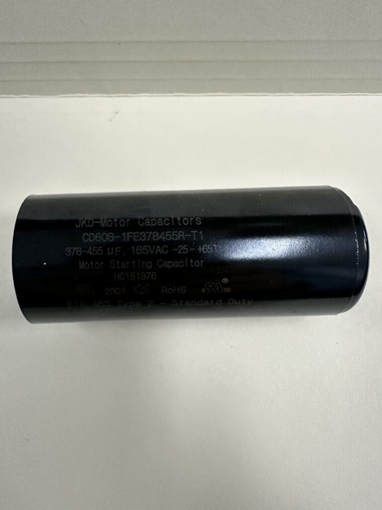 CD60B-1FE378455R-T1 378-455 uF 165 VAC Capacitor HC151376 - Capacitor ...