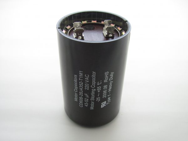 CD60B-2BJ4352-T1M1 43-52 uF 220 VAC Capacitor 3157403