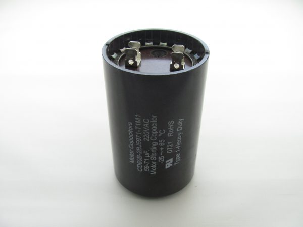 CD60B-2BJ5971-T1M1 59-71 uF 220 VAC Capacitor 3157400
