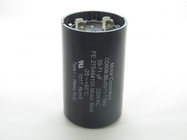 CD60B-2BJ5971-T1M2 59-71 uF 220 VAC Capacitor 275464105