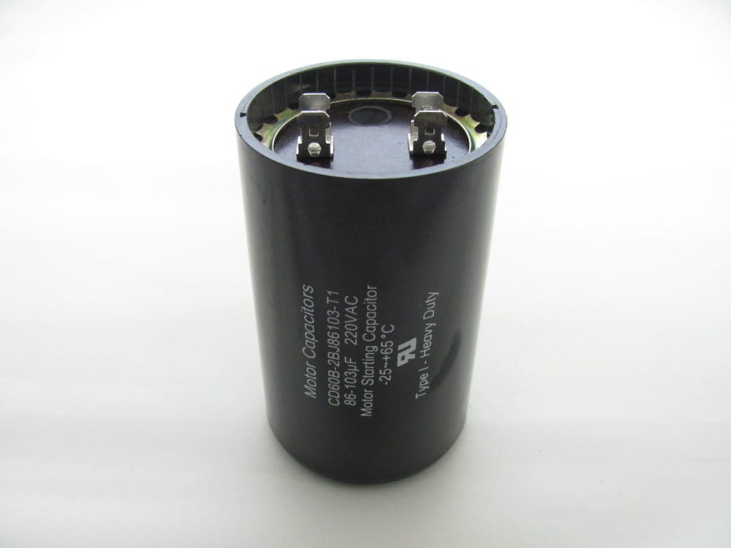 CD60B-2BJ86103-T1 86-103 uF 220 VAC Capacitor 3157003 - Capacitor ...
