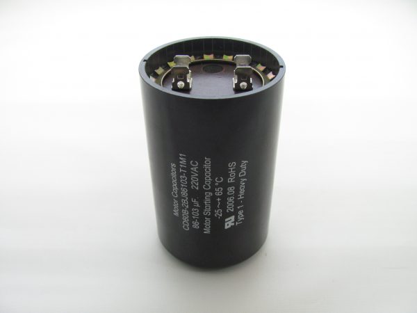 CD60B-2BJ86103-T1M1 86-103 uF 220 VAC Capacitor 3157401