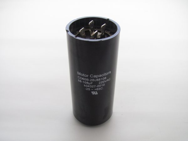 CD60B-2BJ88108 88-108 uF 220 VAC Capacitor K04327-0010
