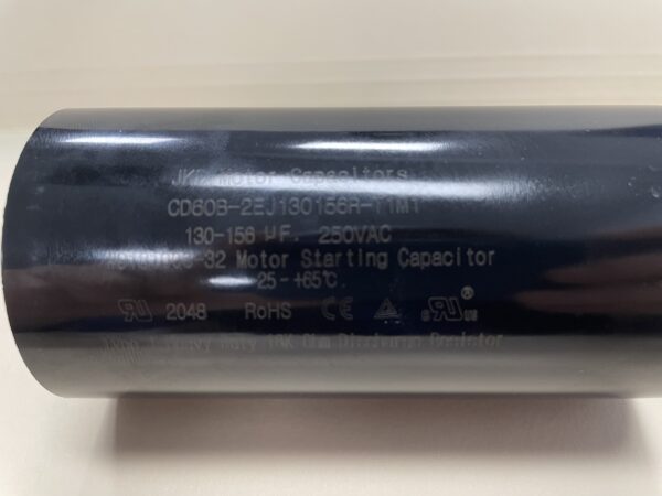 Ice O Matic 9181003-32 Start Capacitor CD60B-2EJ130156R-T1M1 130-156 uF 250 VAC - Image 3