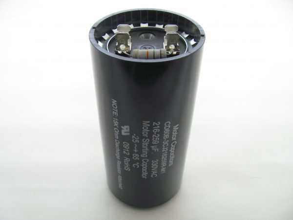 CD60B-3CJ216259R-M1 216-259 uF 330 VAC Capacitor 100368-01
