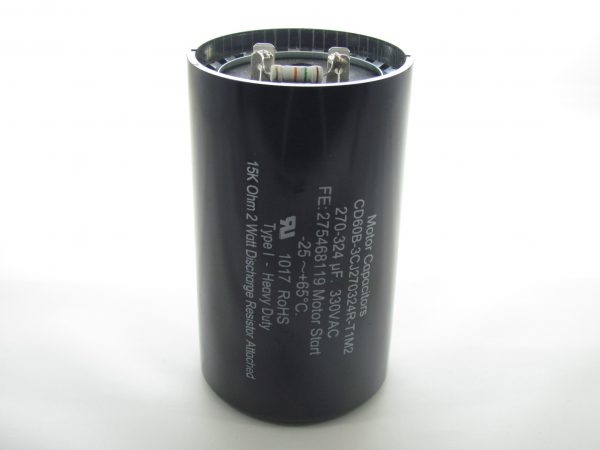 Ice O Matic 9181003-58 Start Capacitor CD60B-3CJ270324R-T1M2 270-324 uF 330 VAC 275468119