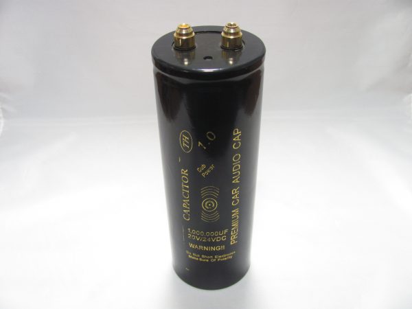 Car Audio Energy Storage Capacitor 1.0 Farad CD98SK-1C105T76X220 100k uF 16 VDC