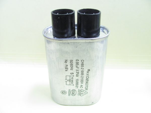 CH85-2100-954 0.95 uF 2100 VAC Microwave Capacitor w/Internal Resistor