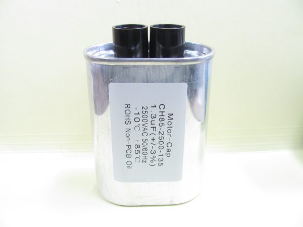 CH85-2500-135 1.3 uF 2500 VAC Microwave Capacitor w/ Internal Resistor