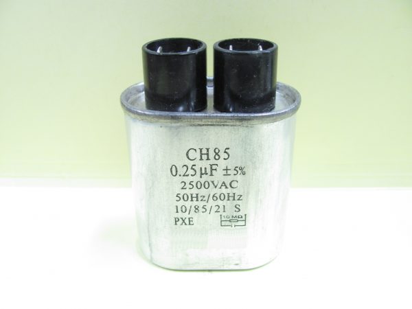 CH85-2500-254 0.25 uF 2500 VAC Microwave Capacitor w/ Internal Resistor