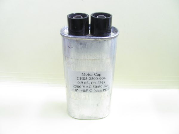 CH85-2500-904 0.9 uF 2500 VAC Microwave Capacitor w/ Internal Resistor