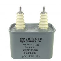 CMP High Voltage Capacitors