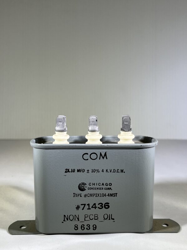 CMP2X104-4MST 2×0.10 uF 4000 VDCW Capacitor