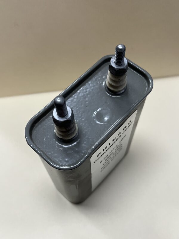 High Voltage Capacitor 0.25 uF 8500 VDC P/N 4800 Chicago Condenser Corp - Image 2