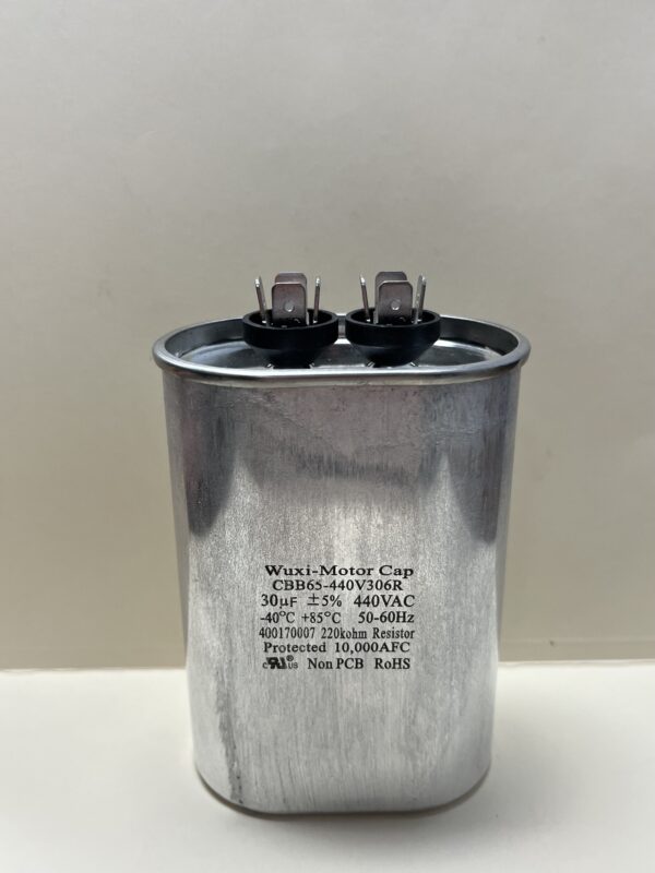CBB65-440V306R 30 uF 440 VAC Capacitor w/ Internal Resistor 400170007