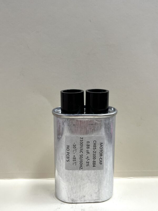 CH85-2100-884 0.88 uF 2100 VAC Microwave Capacitor w/ Internal Resistor
