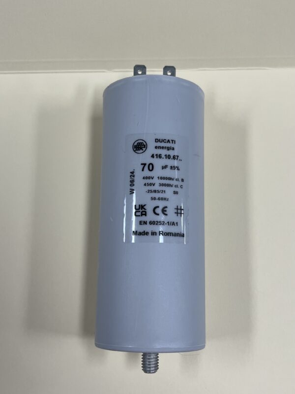 RPN3F706M8 70 uF 450/500 VAC DuCATI Capacitor 9313400700500 416.10.67.64