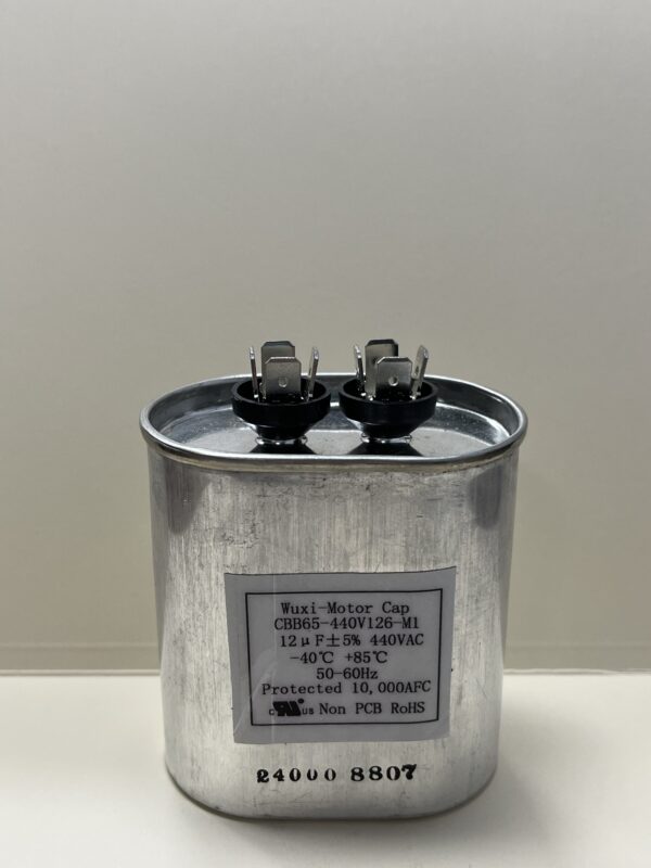 CBB65-440V126-M1 12.5 uF 440 VAC Motor Run Capacitor