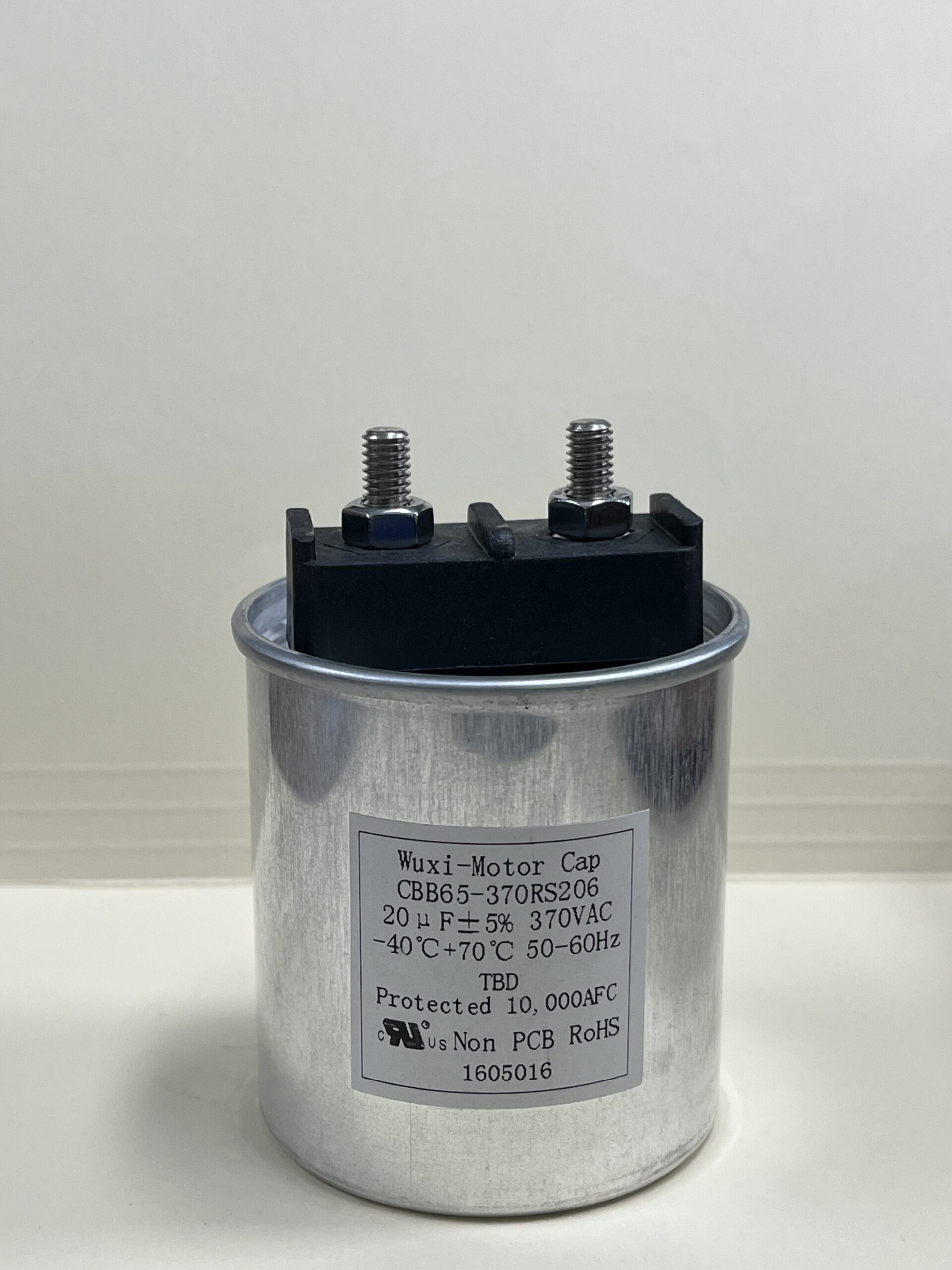 CBB65-370RS206 20 uF 370 VAC Capacitor w/ Screw Terminals
