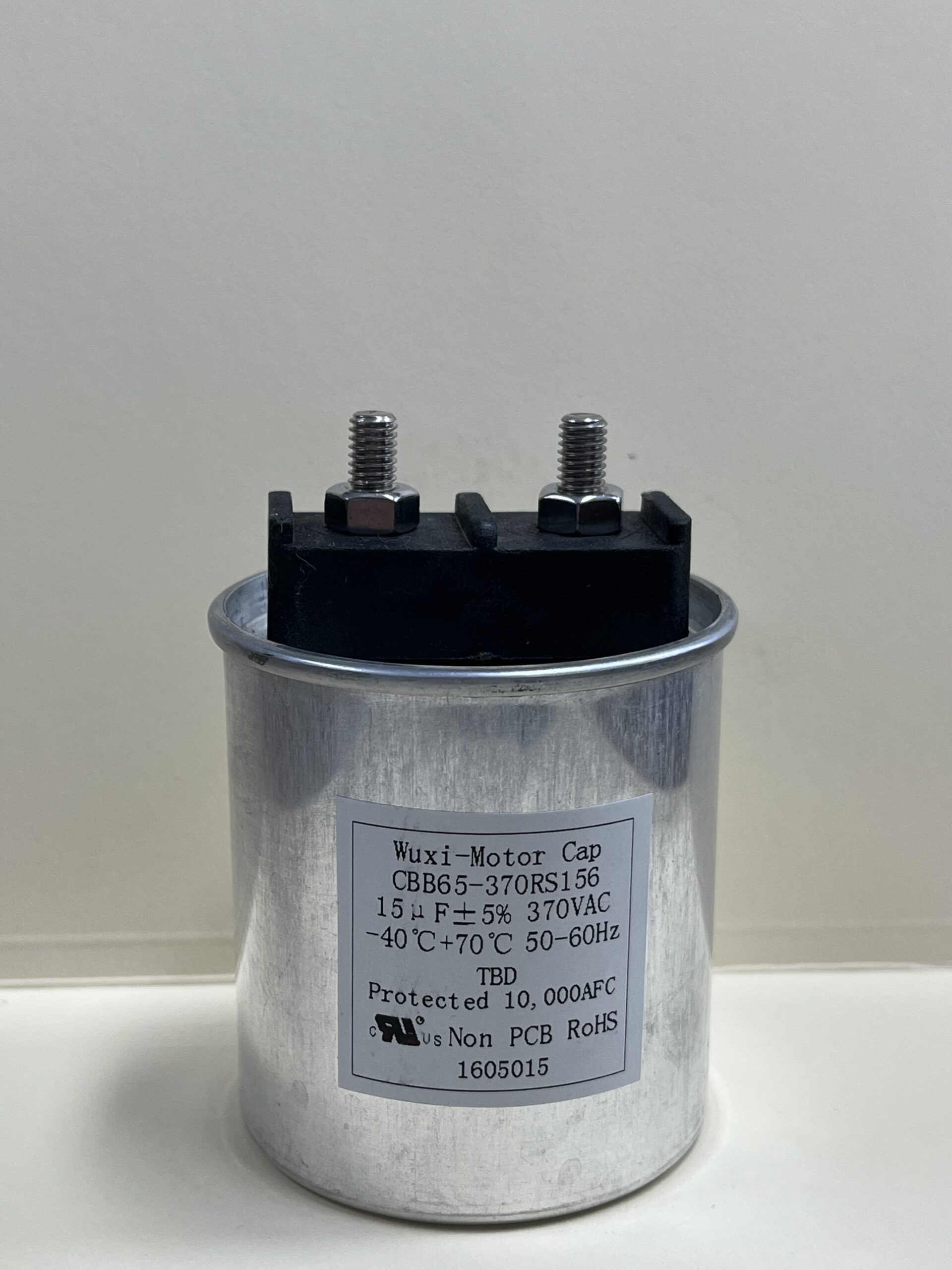 CBB65-370RS156 15 uF 370 VAC Capacitor w/ Screw Terminals