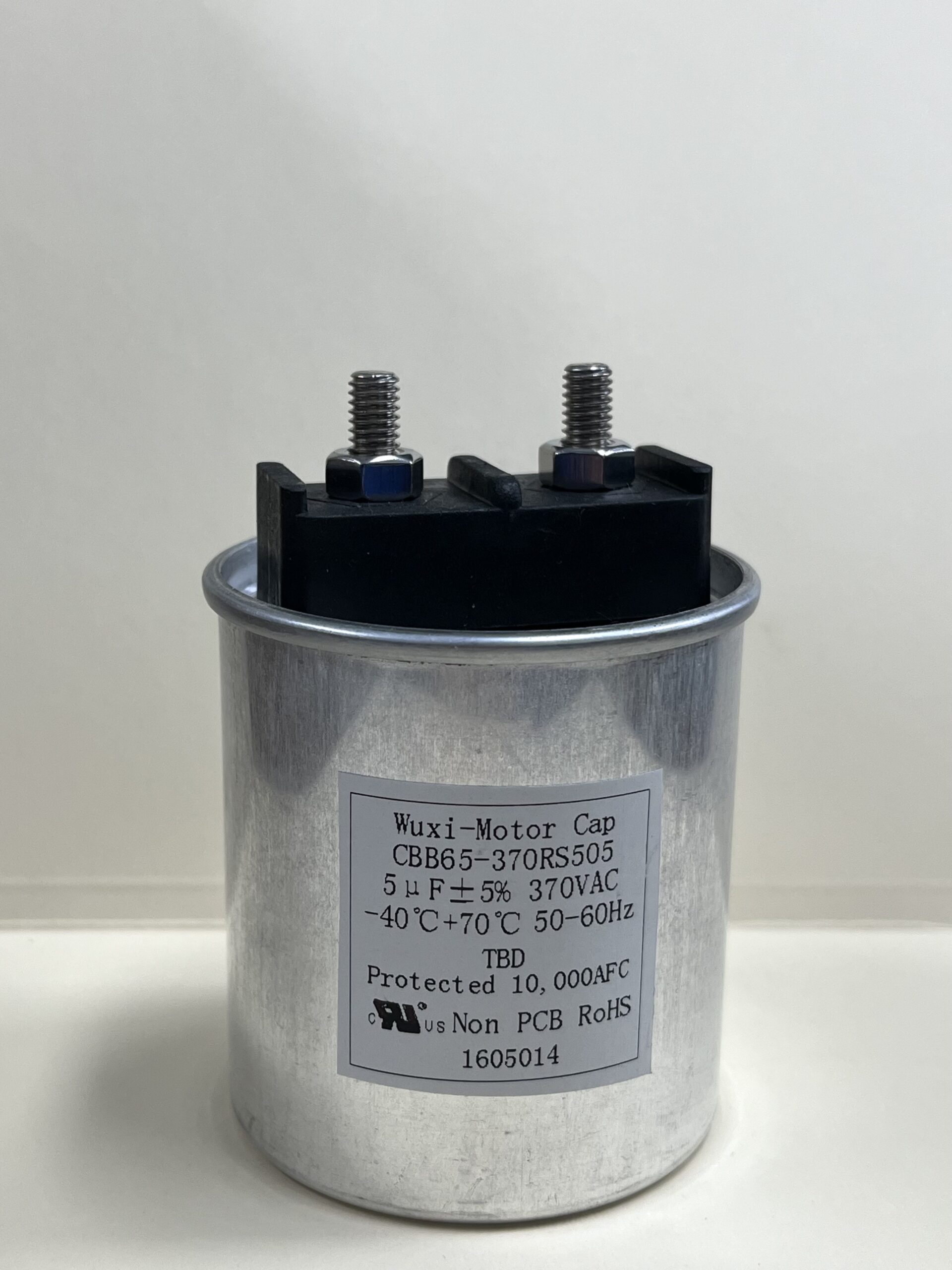 CBB65-370RS505 5 uF 370 VAC Capacitor w/ Screw Terminals