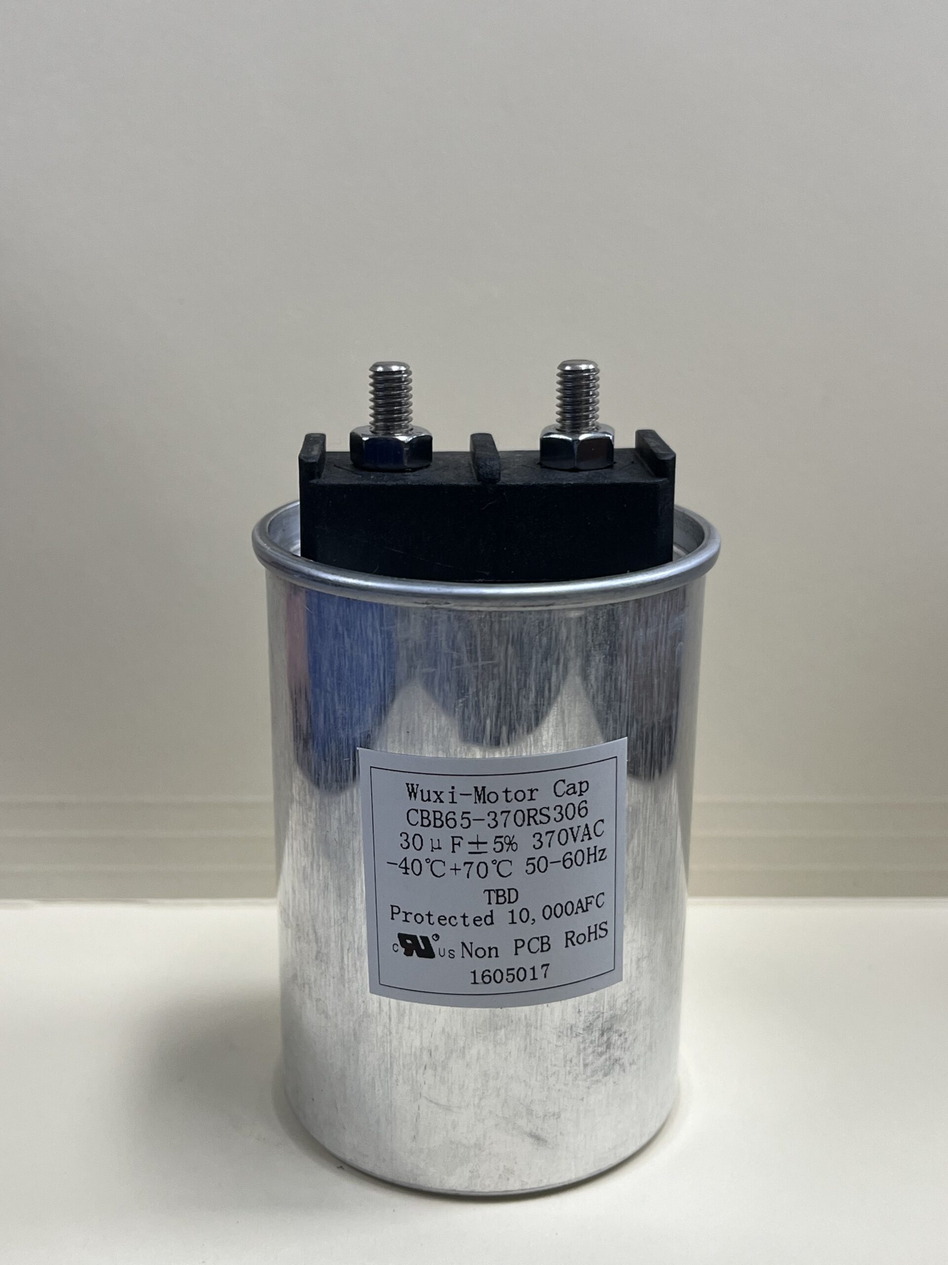 CBB65-370RS306 30 uF 370 VAC Capacitor w/ Screw Terminals