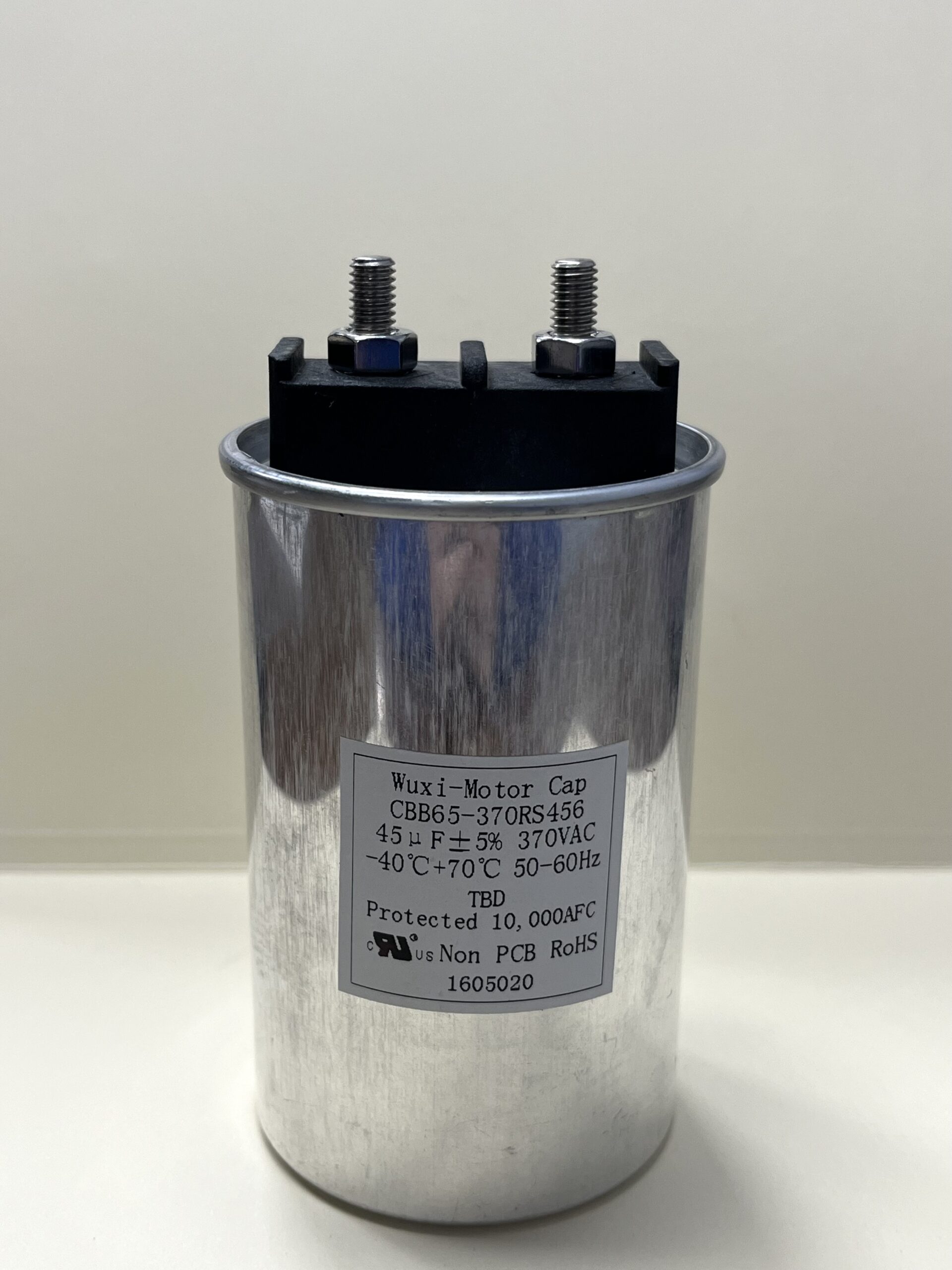 CBB65-370RS456 45 uF 370 VAC Capacitor w/ Screw Terminals