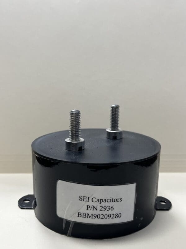 High Voltage Capacitor 100 uF 800 VDC P/N 2936 SEI Capacitors ...