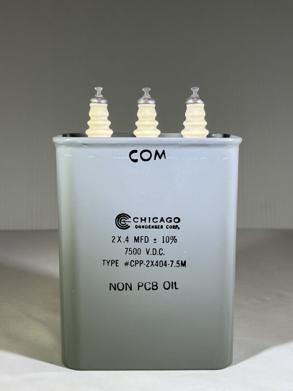 CPP-2X404-7.5M 2×0.4 uF 7500 VAC Capacitor