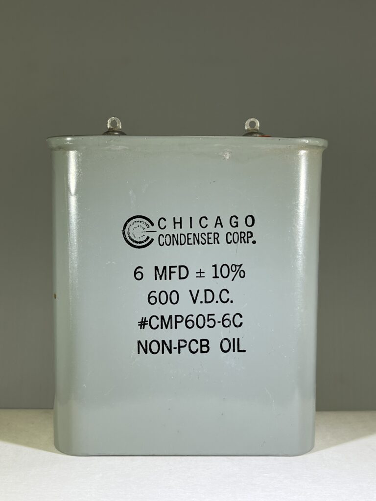 CMP60563 6 uF 600 VDC Capacitor Capacitor Industries